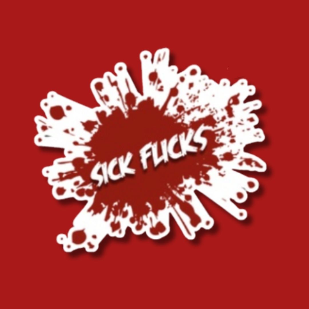 Sick Flicks Official Logo Die-Cut Sticker