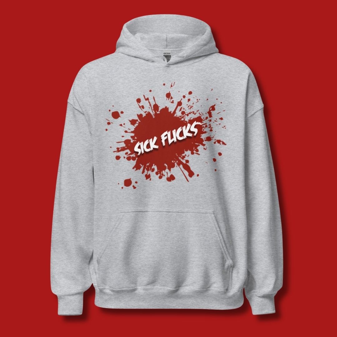 Sick Flicks Official Logo Unisex Hoodie