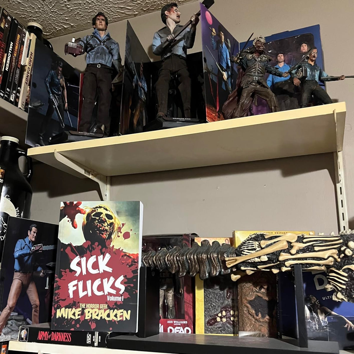 Sick Flicks Vol. 1  Horror Movie Book by Mike Bracken