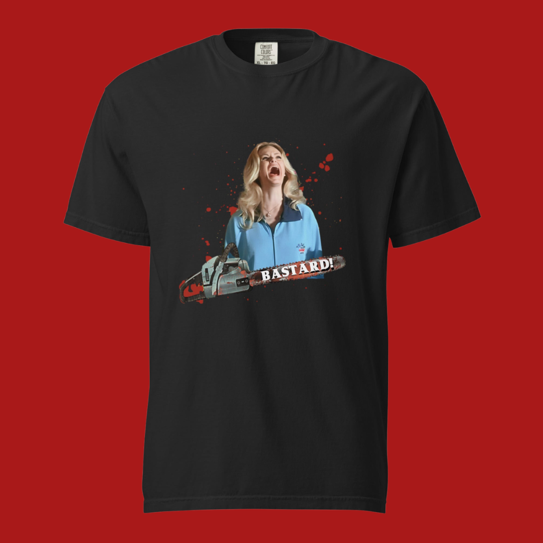 Sick Flicks Lynda Day George BASTARD Horror T-Shirt